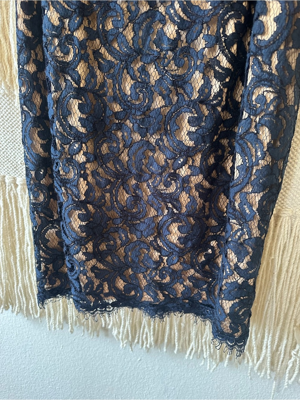 Tadashi Shoji Navy Sheath Dress - Picture 6 of 8